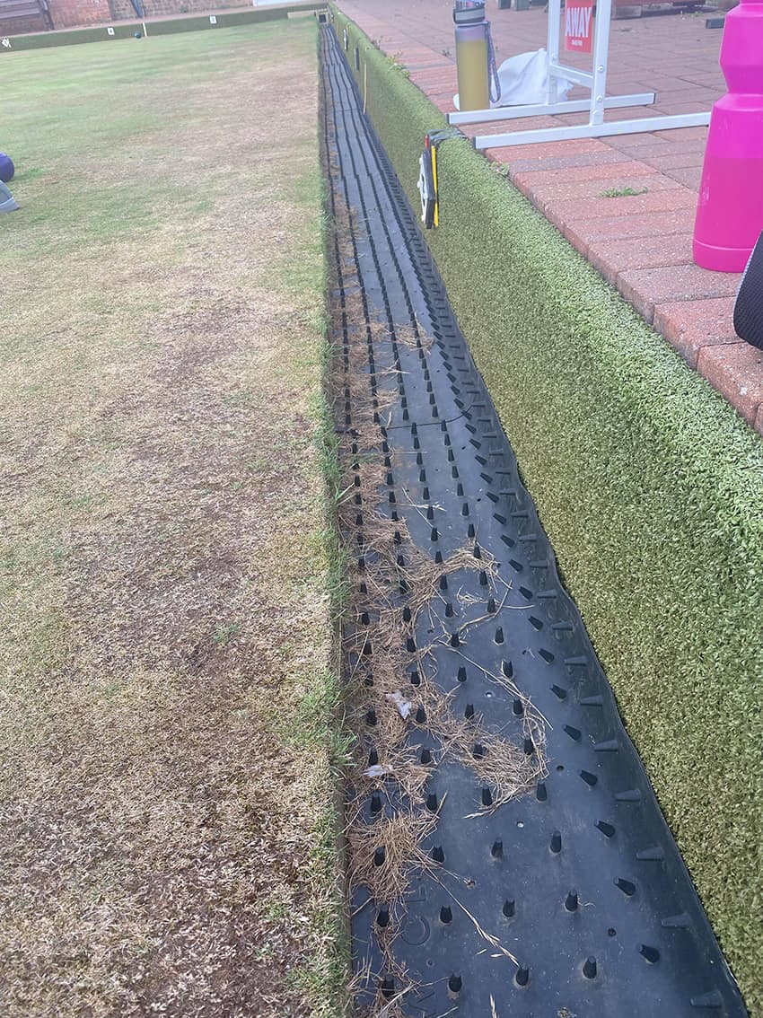 Bowls Club Reflects on Ditch Liners' Quality Clifton Rubber