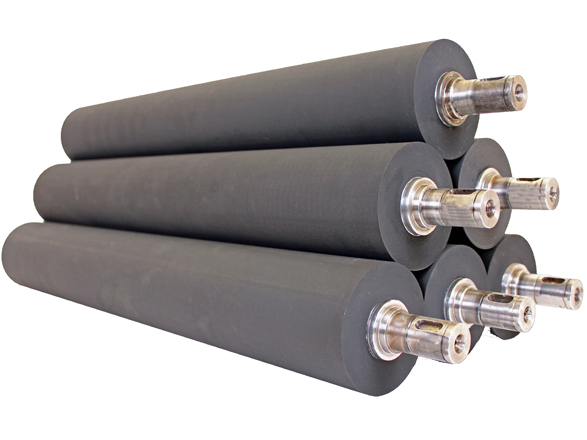 Industrial Rubber Roller Grooving Services